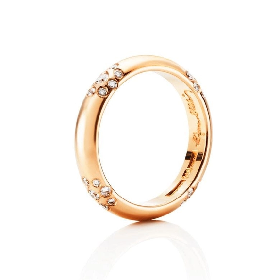 Sweet Hearts Ring Gold - Efva Attling ringar - Snabb frakt & paketinslagning - Nordicspectra.se