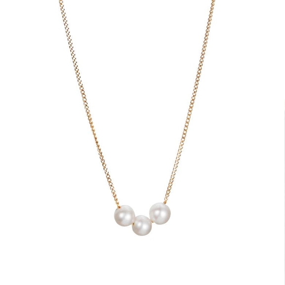 My Little Pearl Necklace Gold - Efva Attling halsband - Snabb frakt & paketinslagning - Nordicspectra.se