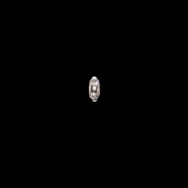 Charm Spacer Ohrstecker aus Silber von Maria Nilsdotter