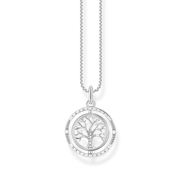 Halsband Snurrande Tree Of Love - Thomas Sabo berlock - Snabb frakt & paketinslagning - Nordicspectra.se