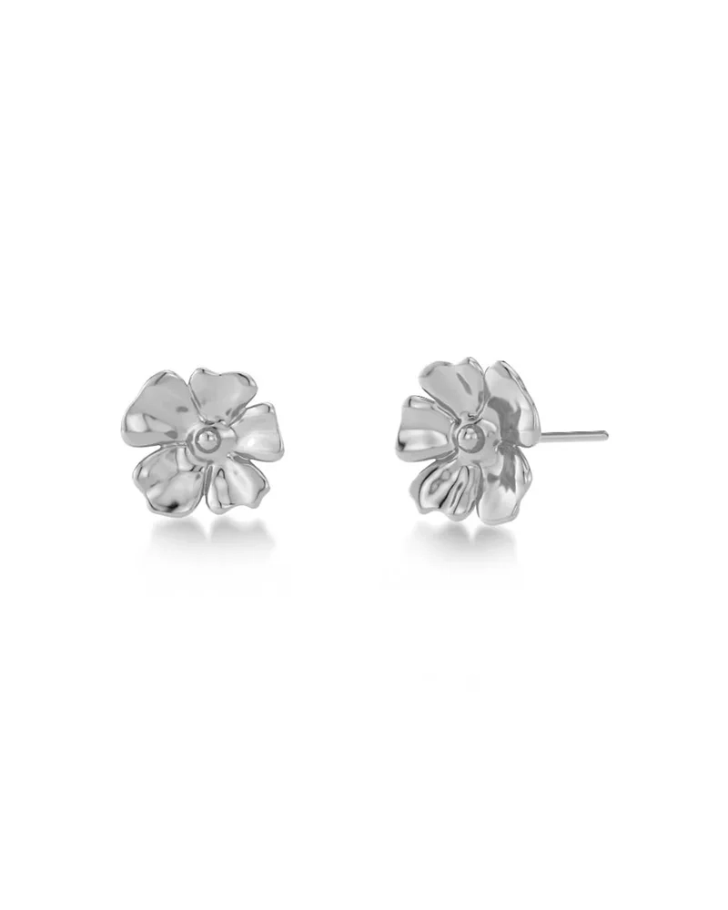 Floral Studs S Steel - Edblad - Snabb frakt & paketinslagning - Nordic Spectra