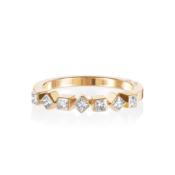 Love Dice & Stars Ring Gold - Efva Attling - Vigsel- & Förlovningsringar - Nordic Spectra