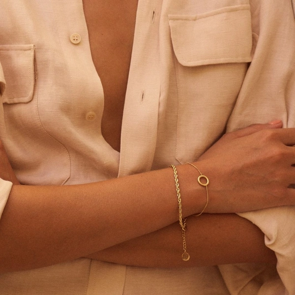 Rope Bracelet Gold - Edblad - Snabb frakt & paketinslagning - Nordicspectra.se