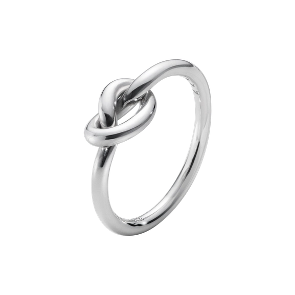 Love Knot Silver Ring - Georg Jensen örhängen - Snabb frakt & paketinslagning - Nordicspectra.se