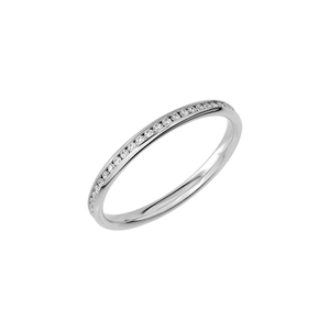 SR2001 White Gold - Wedding & engagement rings - Schalins - Scandinavian design - Nordic Spectra
