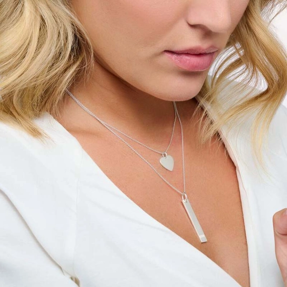 Kette Herz Silber von Thomas Sabo, Schneller Versand - Nordicspectra.de