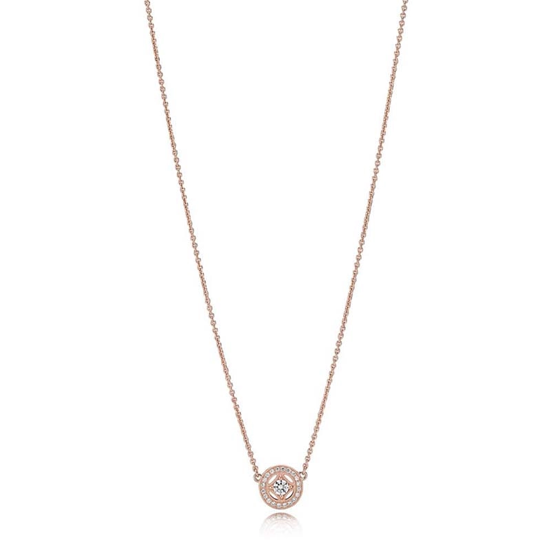 PANDORA – Vintage Allure Halsband Rosé