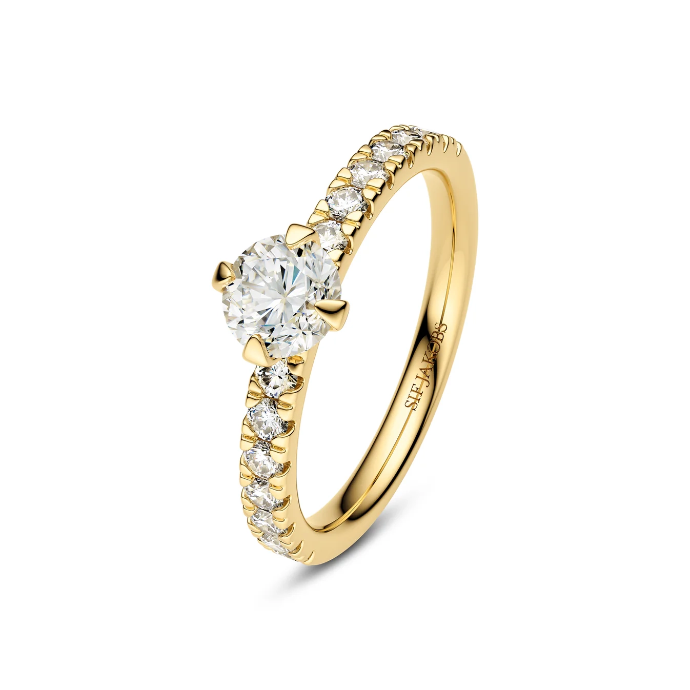 Venice Solitaire Altro Ring 14K Guld 0.80ct