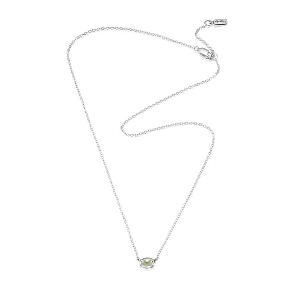 Love Bead Necklace Silver - Green Quartz - Efva Attling - Suuri valikoima & ilmainen lahjapaketointi - Nordicspectra.fi