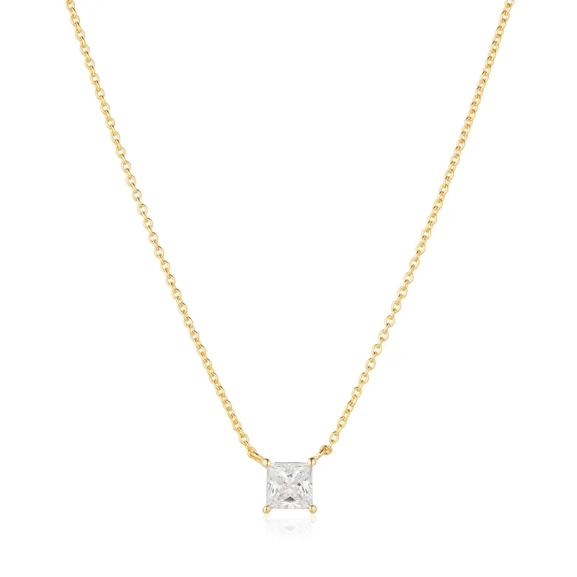 Ellera Quadrato Halskette Gold von Sif Jakobs