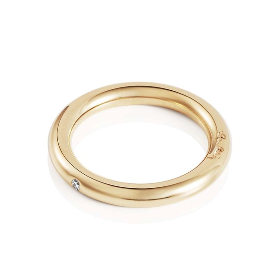 One Love & Stars Thin Ring Gold - Efva Attling ringar - Snabb frakt & paketinslagning - Nordicspectra.se