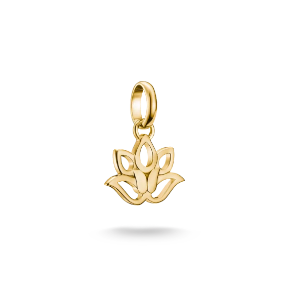 CC Connect Lotus Charm Gold - Thomas Sabo - Nordic Spectra