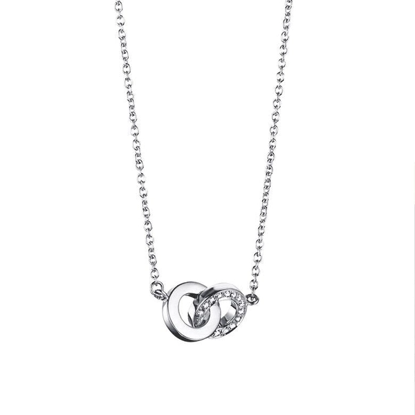 You & Me Necklace White Gold - Efva Attling - Suuri valikoima & ilmainen lahjapaketointi - Nordicspectra.fi