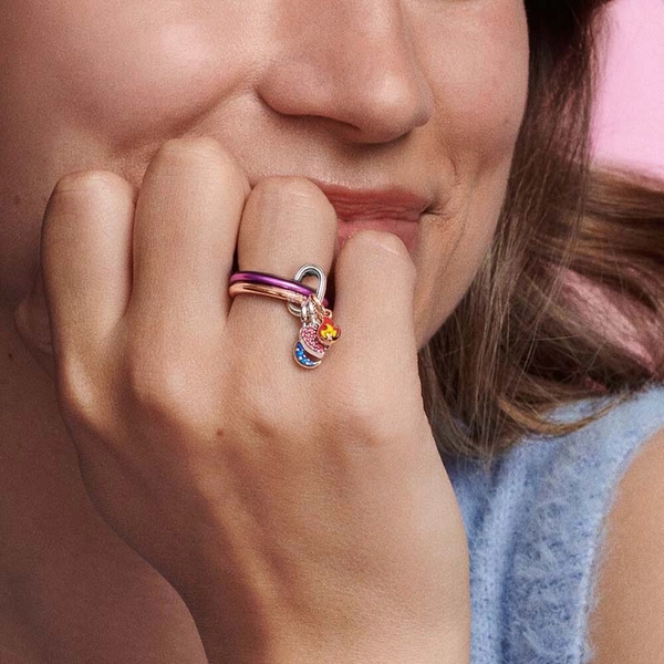 PANDORA ME Burning Flame Mini Dangle Rosé - PANDORA - Snabb frakt & paketinslagning - Nordicspectra.se