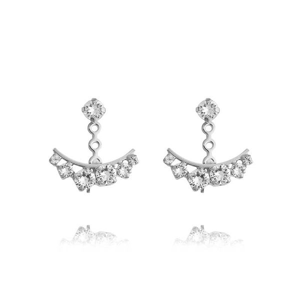 Alma Earrings Rhodium - Caroline Svedbom - Snabb frakt & paketinslagning - Nordicspectra.se