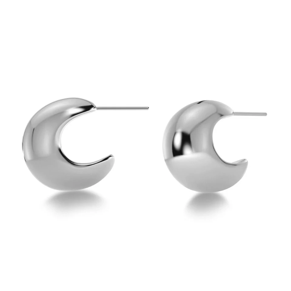 Edblad - Bold Creoles S Silver