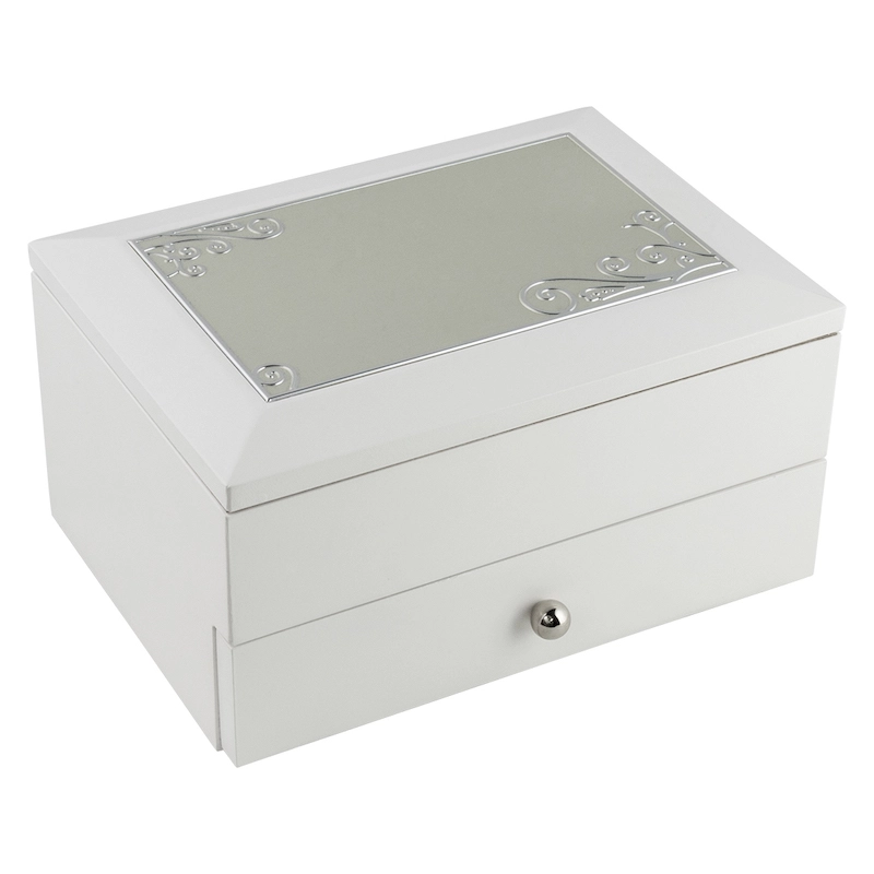 Dacapo – Smyckeskrin Vitt Trä