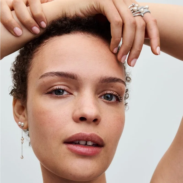 Behandelte Süßwasserzuchtperle & Pavé Ring - PANDORA - Nordic Spectra