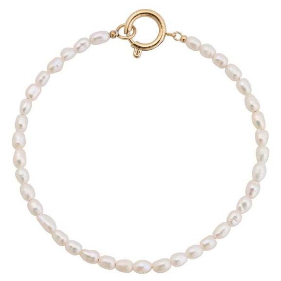 Collier Pearl Bracelet White Gold - Edblad - Snabb frakt & paketinslagning - Nordicspectra.se