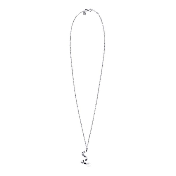 Spin On Necklace Large White Gold & Pearl von Nordic Spectra, Schneller Versand - Nordicspectra.de