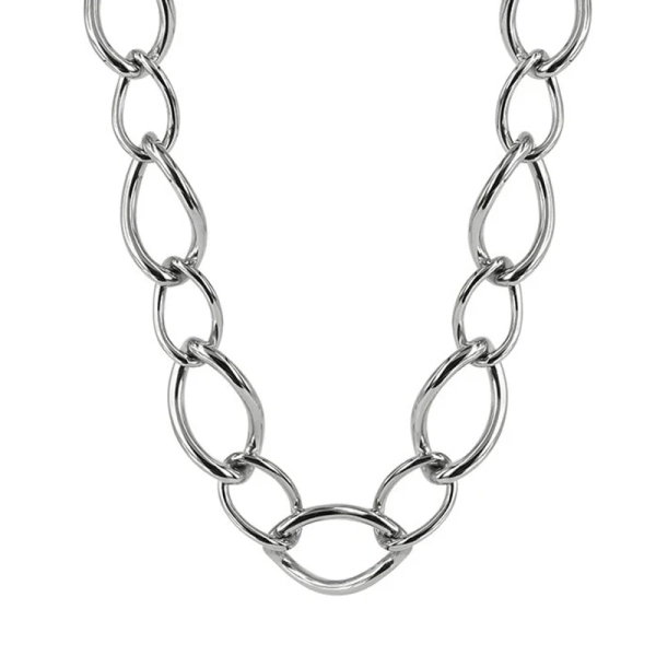 MEDINA Kort Halsband Stål - Astrid & Agnes - Nordic Spectra