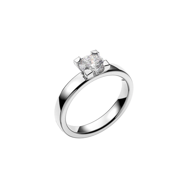 Seine 0.60 White Gold - Wedding & engagement rings - Schalins - Scandinavian design - Nordic Spectra