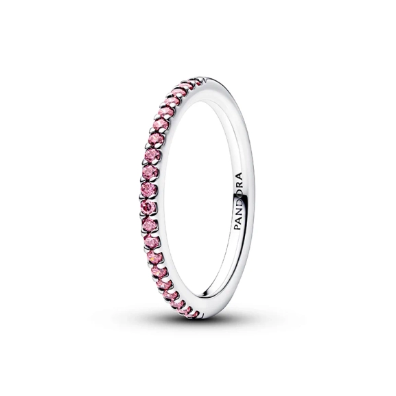Pandora Timeless Pink Sparkling Stones -sormus sterlinghopeasta