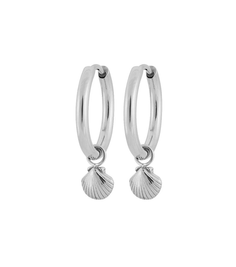 Beachcomber Shell Hoops Steel - Edblad - Snabb frakt & paketinslagning - Nordic Spectra