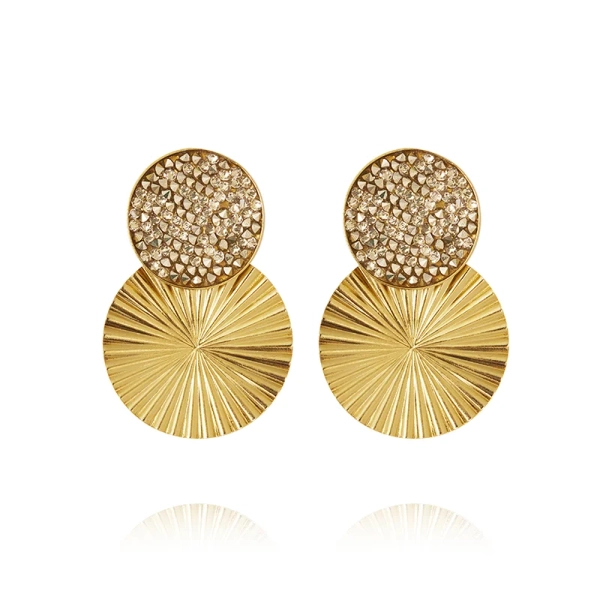 Lizzy Earrings Gold Cal - Caroline Svedbom - Snabb frakt & paketinslagning - Nordic Spectra