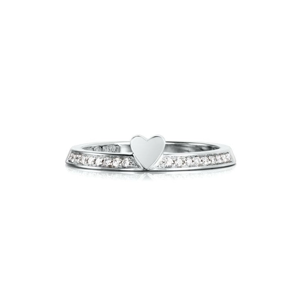 Paramour Love Thin Ring White Gold - Efva Attling ringar - Snabb frakt & paketinslagning - Nordicspectra.se
