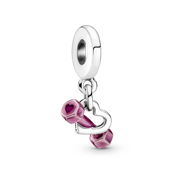 Hantel & Herz Charm-Anhänger von PANDORA, Schneller Versand - Nordicspectra.de