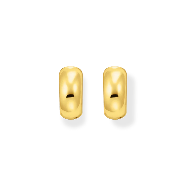 Klassiska Mini Chuncky Örhängen Guld - Thomas Sabo - Snabb leverans & paketinslagning - Nordic Spectra