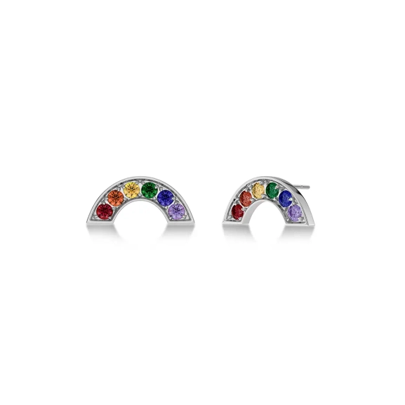 Rainbow Studs Steel - Edblad - Snabba leveranser - Gratis paketinslagning