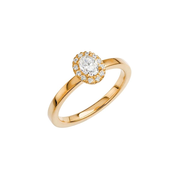 Love 06 Gold - Wedding & engagement rings - Schalins - Scandinavian design - Nordic Spectra
