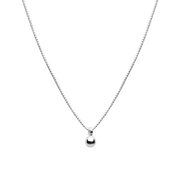 Saint Pendant Necklace Silver -CU Jewellery - Snabb frakt & paketinslagning - Nordicspectra.se