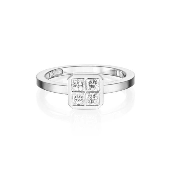 4 Love Ring 0.40 ct White Gold - Efva Attling ringar - Snabb frakt & paketinslagning - Nordicspectra.se
