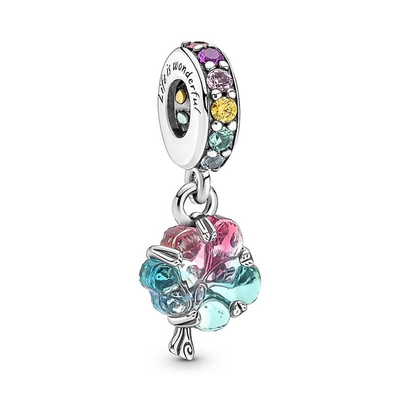 Baum des Zusammenhalts Murano-Glas Charm-Anhänger von PANDORA, Schneller Versand - Nordicspectra.de