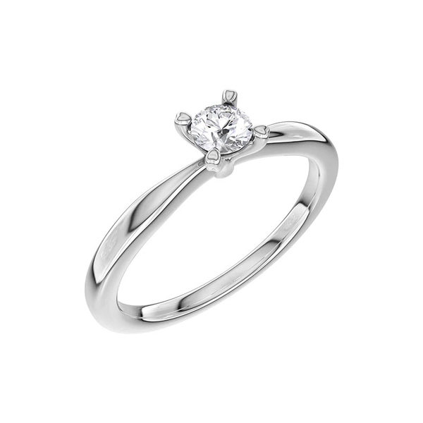 North 020 Lab Grown Diamond Platinum - Wedding & engagement rings - Schalins - Scandinavian design - Nordic Spectra