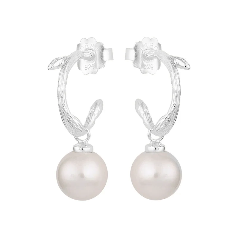 Drakenberg Sjölin - Branch Pearl Hoops