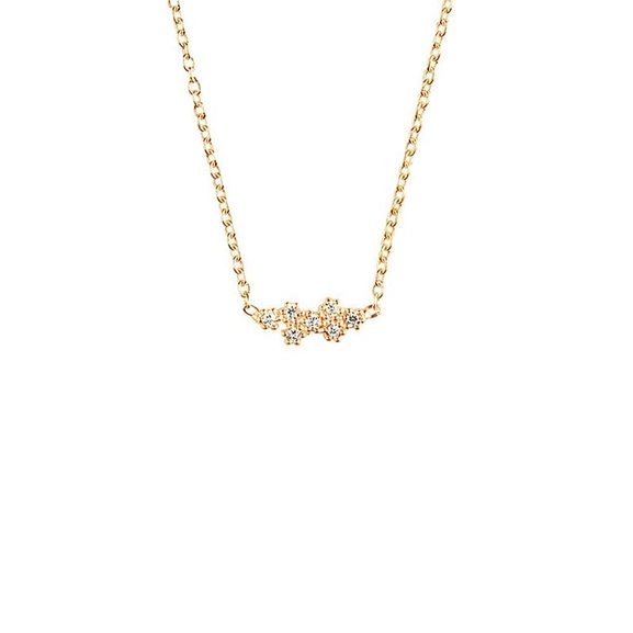 Milky Way Drop Necklace Gold - Drakenberg Sjölin Halsband - Snabb frakt & paketinslagning - Nordicspectra.se