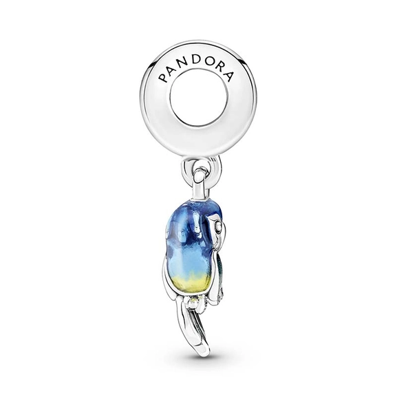 Dschungelparadies Papagei Charm-Anhänger von PANDORA, Schneller Versand - Nordicspectra.de