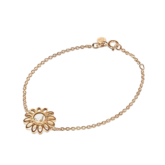 Love Palette Bracelet Gold Rutile Quartz von Nordic Spectra, Schneller Versand - Nordicspectra.de