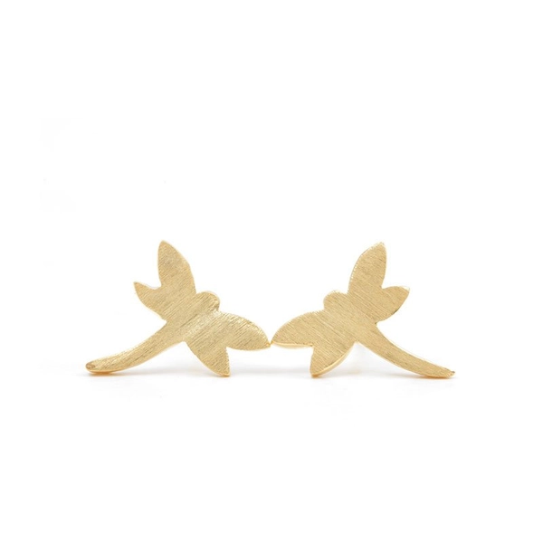 Dragonfly Ear Gold -CU Jewellery - Snabb frakt & paketinslagning - Nordicspectra.se