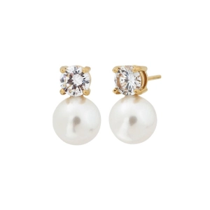 Luna Studs L Gold - Edblad - Snabb frakt & paketinslagning - Nordicspectra.se