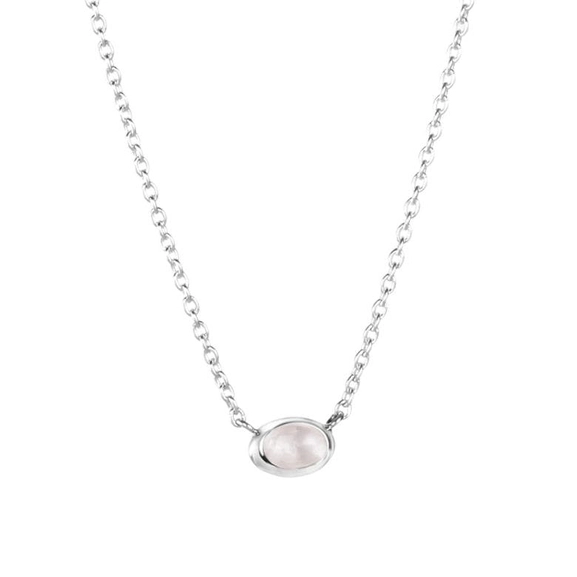 Love Bead Necklace Silver - Rose Quartz - Efva Attling - Suuri valikoima & ilmainen lahjapaketointi - Nordicspectra.fi