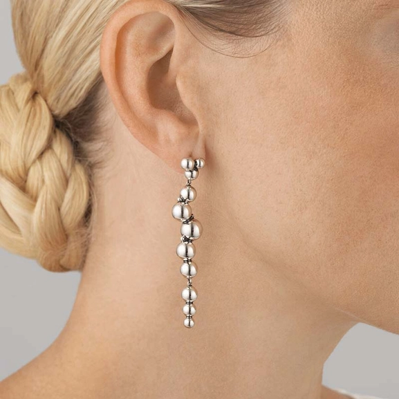 Moonlight Grapes Ohrringe Lange Weintraube von Georg Jensen, Schneller Versand - Nordicspectra.de