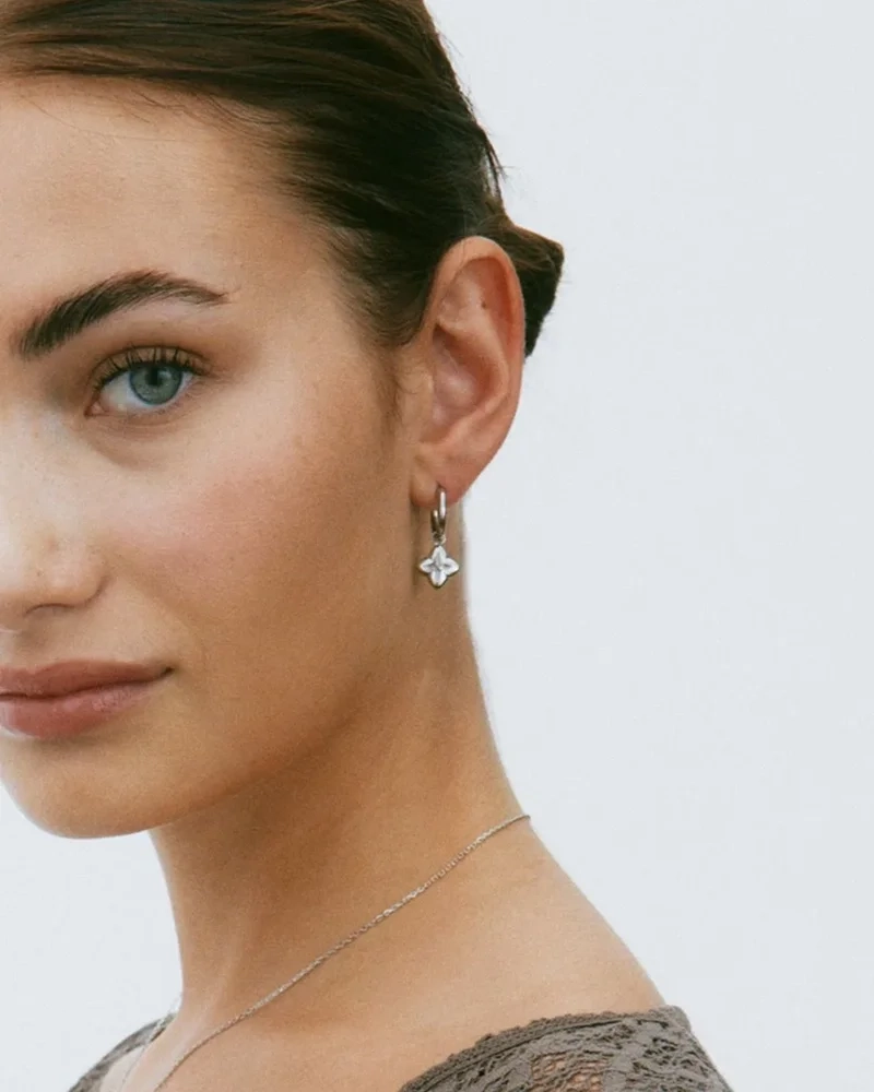 modell Scala Hoops i rostfritt stål