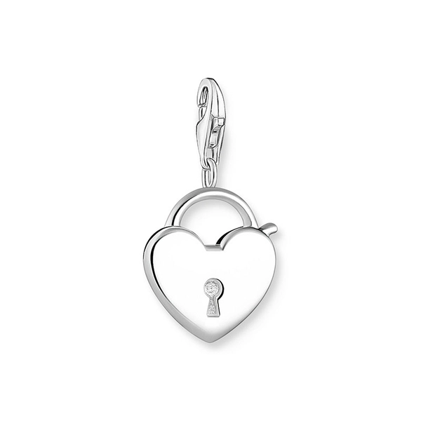Charm-Anhänger Schlossherz Silber von Thomas Sabo, Schneller Versand - Nordicspectra.de