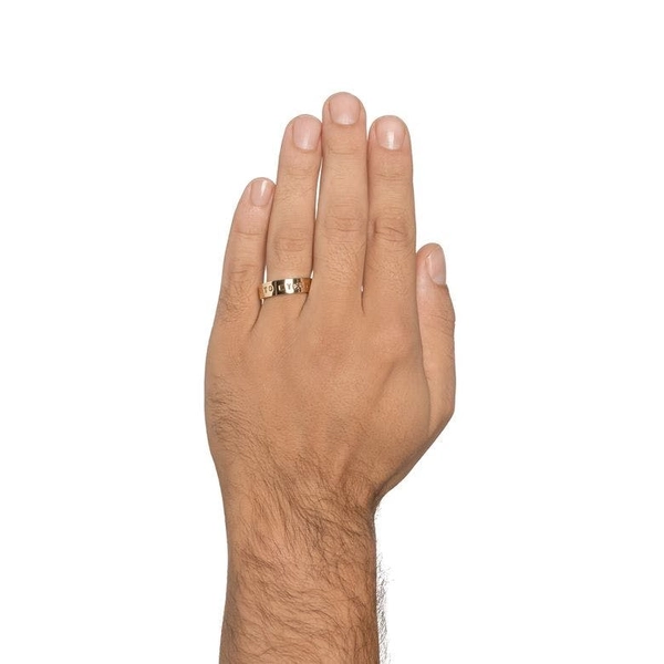 From Here To Eternity Stamped Ring Gold - Efva Attling ringar - Snabb frakt & paketinslagning - Nordicspectra.se