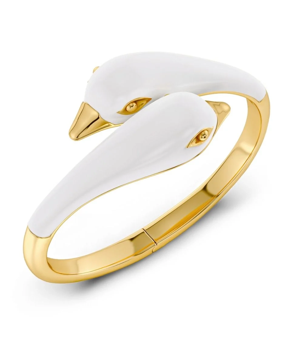Edblad - Lovebirds Bangle White Gold
